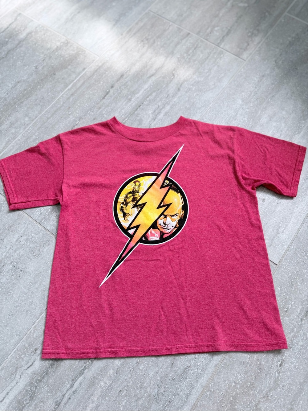 The Flash DC Comics Kids Graphic T-Shirt Red Size XS